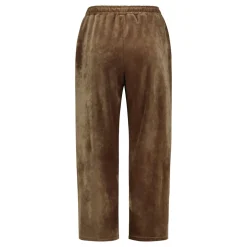 Sinnuu naisten housut Cia Velvet Pants, tummanruskea