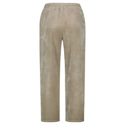 Sinnuu naisten housut Cia Velvet Pants, vaalea beige