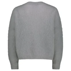 Sinnuu Naisten Neule Darla Mohairneule, vaaleanharmaa meleerattu