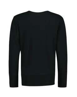 Sinnuu naisten neulepusero Laura merinoneule, musta