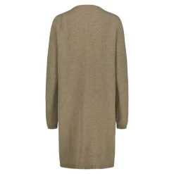 Sinnuu Naisten Neuletakki, SINNUU PEG VILLANEULETAKKI Ruskeanharmaa