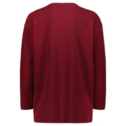 Sinnuu Naisten Paita Sinnuu Overshirt T-Shirt LS Viininpunainen