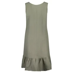 Sinnuu Naisten Pellavamekko, Sinnuu Camilla SL Mekko Khaki