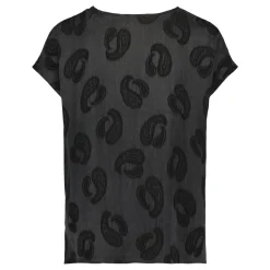 Sinnuu Naisten Pusero, Nina Paisley Pusero Musta