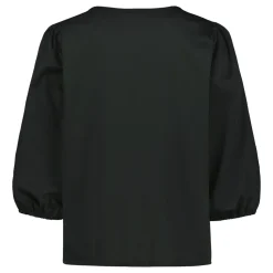 Sinnuu naisten pusero Nora Pusero V-neck, musta