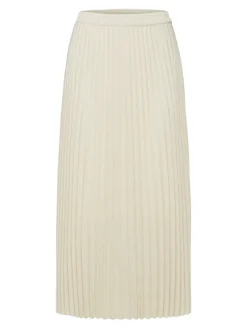 SLFALEXIS MW MIDI SKIRT B NOOS Birch