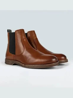 Sneaky Steve Miesten Kengät, RISTY CHELSEA NOS Tummanruskea