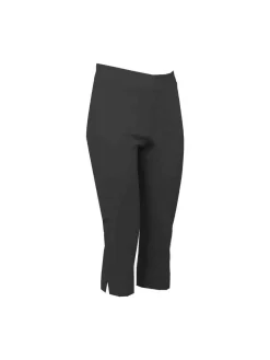 S.T.I naisten caprit, ELLENA SHORT CAPRI 50CM Musta