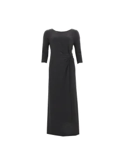 S.T.I naisten maksimekko CHARLOTTE DRESS 145CM, musta