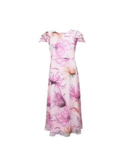 S.T.I naisten mekko, JANE DRESS 125CM Vaaleanpunainen Kuosi