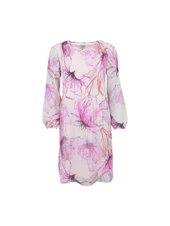 S.T.I naisten mekko, KANDRIINA DRESS 100CM Vaaleanpunainen Kuosi