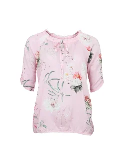 S.T.I Naisten Pusero KADY BLOUSE 64CM Vaaleanpunainen Kuosi