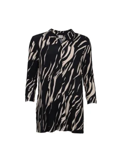 S.T.I naisten tunika, FERRE TRICOT TUNIC Beige Kuosi