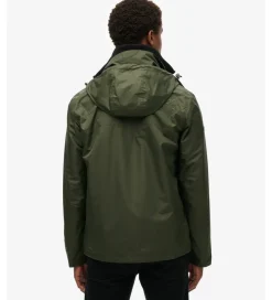 Superdry miesten takki, HOODED MTN WINDBREAKER JACKET Armeijanvihreä