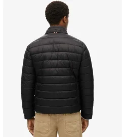 Superdry miesten takki, LIGHTWEIGHT PADDED JACKET Musta