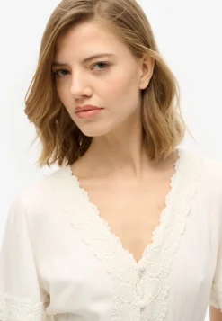 Superdry naisten mekko, Ibiza S/s Midi Tea Dress Valkoinen