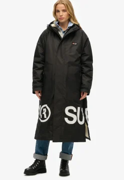 Superdry naisten takki Windbreaker Changing Robe, musta