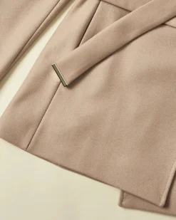 Ted Baker Naisten Villakangastakki, Rosess Short Wool Wrap Coat Kameli