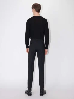 Tiger Of Sweden Miesten Housut TORDON ANGELICO Slim Fit Musta