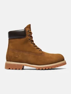 Timberland miesten kengät, 6 INCH PREMIUM BOOT DARK BROWN Keskiruskea