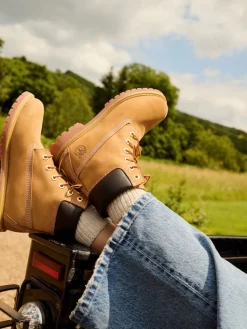 Timberland naisten kengät, Premium 6 Inch Waterproof Boot for Women Konjakinruskea