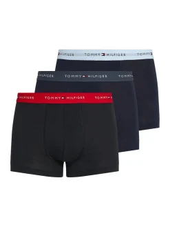 Tommy Hilfiger bokserit, 3-pack Musta