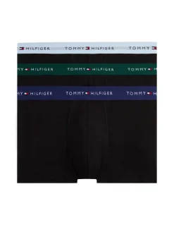 Tommy Hilfiger miesten bokserit, 3P WB TRUNK Musta