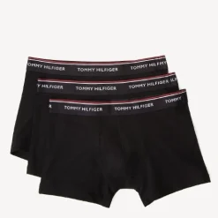 Tommy Hilfiger Miesten Bokserit 3 kpl Musta