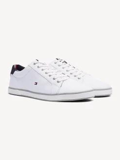 Tommy Hilfiger Miesten Canvastennarit H2285ARLOW 1D Valkoinen