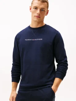 Tommy Hilfiger miesten college, TRACK TOP Tummansininen