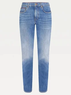 Tommy Hilfiger, Miesten Farkut, Straight Denton Boston Nos Indigo