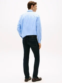 Tommy Hilfiger miesten farkut, CORE DENTON BLUE BLACK Indigo