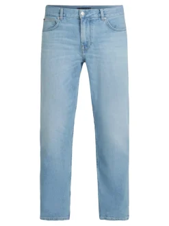 Tommy Hilfiger miesten farkut, STRAIGHT DENTON STR HERON BLUE Indigo