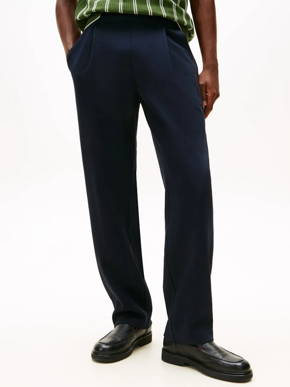 Tommy Hilfiger miesten housut Essential Intechno Sweatpant, tummansininen