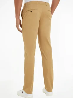 Tommy Hilfiger Miesten Housut, CHINO DENTON PRINTED STRUCTRE Beige