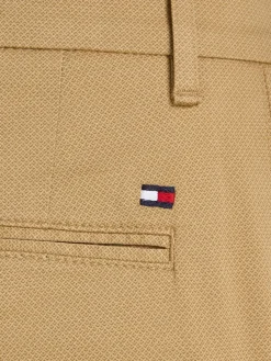 Tommy Hilfiger Miesten Housut, CHINO DENTON PRINTED STRUCTRE Beige