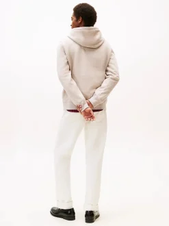 Tommy Hilfiger miesten huppari TOMMY LOGO HOODY, vaalea beige