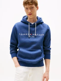 Tommy Hilfiger miesten huppari TOMMY LOGO HOODY, tummansininen