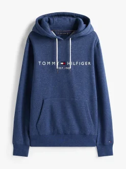 Tommy Hilfiger miesten huppari TOMMY LOGO HOODY, tummansininen