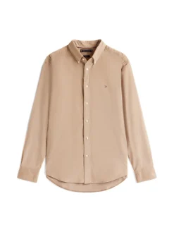 Tommy Hilfiger miesten kauluspaita, SOLID CORDUROY RF SHIRT Beige