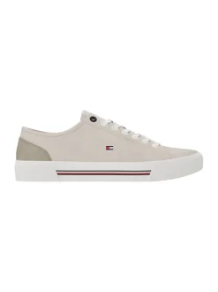 Tommy Hilfiger Miesten Kengät, K CORE CORPORATE VULC CANVAS Beige