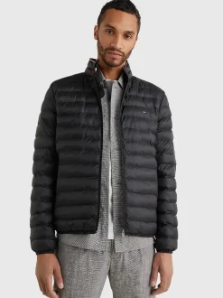 Tommy Hilfiger, Miesten Kevytvanutakki, CORE PACKABLE JACKET NOS Musta