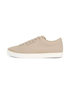Tommy Hilfiger miesten kengät, TH HI VULC LOW CORE CANVAS Beige
