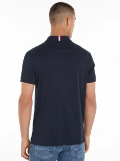 Tommy Hilfiger Miesten Pikeepaita, LIQUID COTTON ESSENTIAL Tummansininen