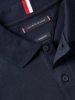 Tommy Hilfiger Miesten Pikeepaita, LIQUID COTTON ESSENTIAL Tummansininen