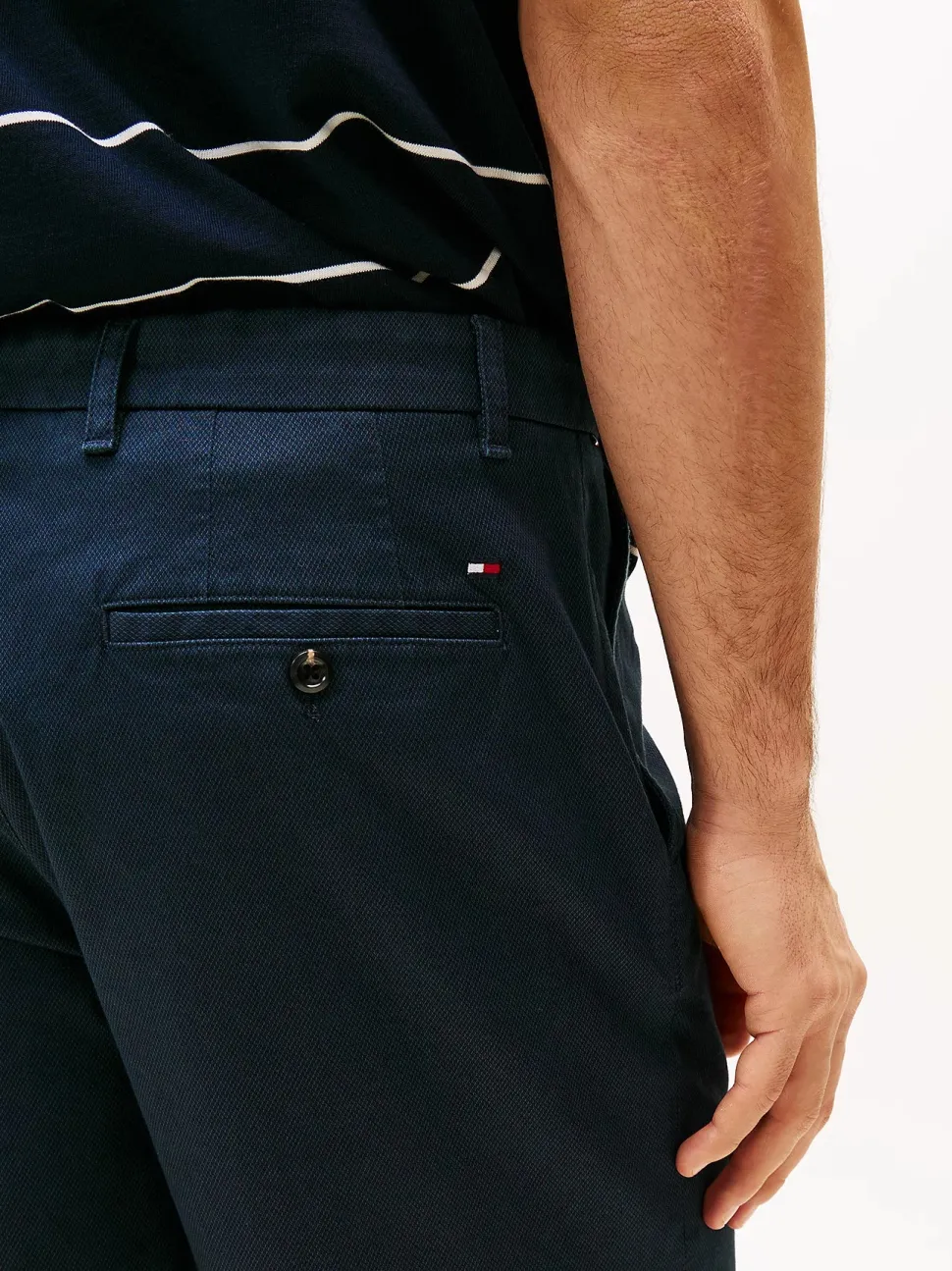 Tommy Hilfiger miesten shortsit, HARLEM PRINTED Tummansininen