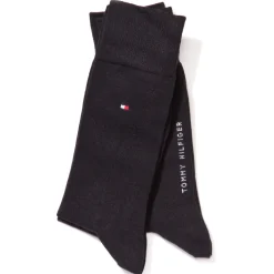 Tommy Hilfiger Miesten sukat 2kpl pakkaus Musta