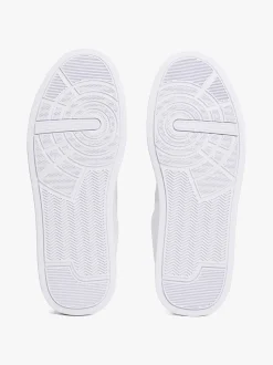 Tommy Hilfiger miesten tennarit, TH COURT LEATHER DETAIL ESS Valkoinen