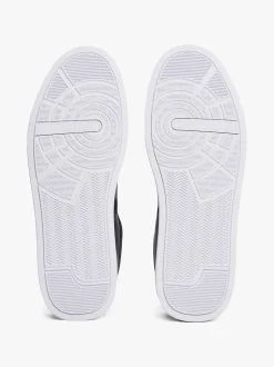 Tommy Hilfiger miesten tennarit, TH COURT LEATHER DETAIL ESS Tummansininen