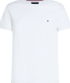 Tommy Hilfiger miesten t-paita, CORE STRETCH SLIM C-NK TEE Valkoinen